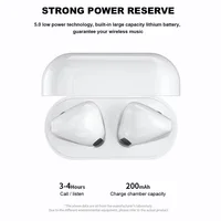 Pro4 TWS Mini Bluetooth Headphones Touch 9D Stereo Wireless Headphones with Mic In Ear High Fidelity Headphones Handsfree Headph 2