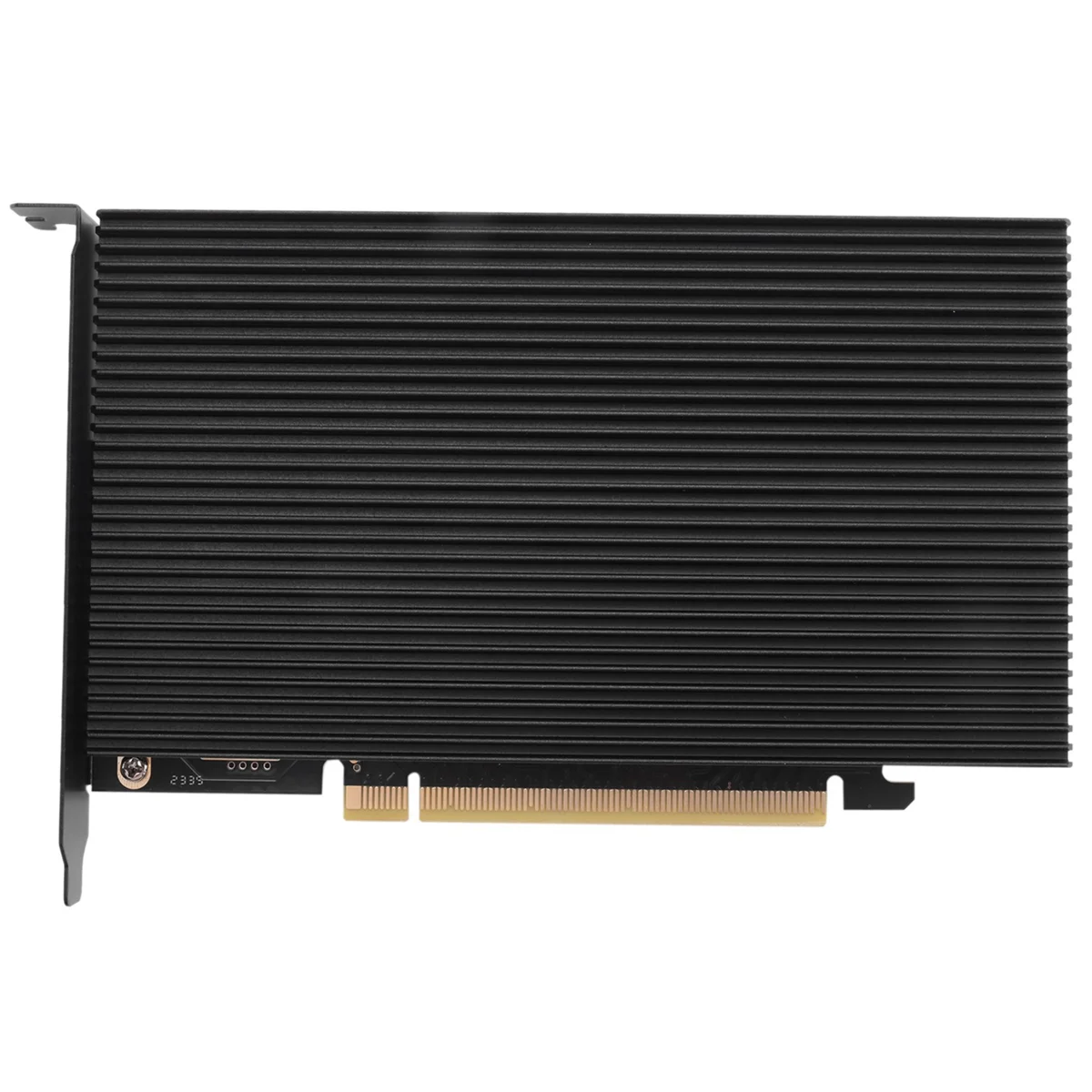 USEFUL M.2 NVME to PCIe 4.0 X16 Adapter Card, Supports 4 NVMe M.2 2280, Supports Bifurcation Raid