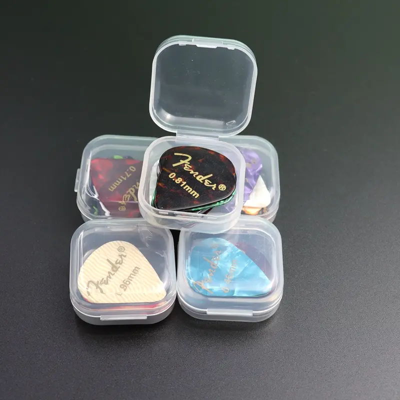 20&50&100 Pcs Acoustic Electric Guitar Picks Plectrum Celluloid Guitar Picks Accessories with Box Thickness 0.46mm-0.96mm - Image 5