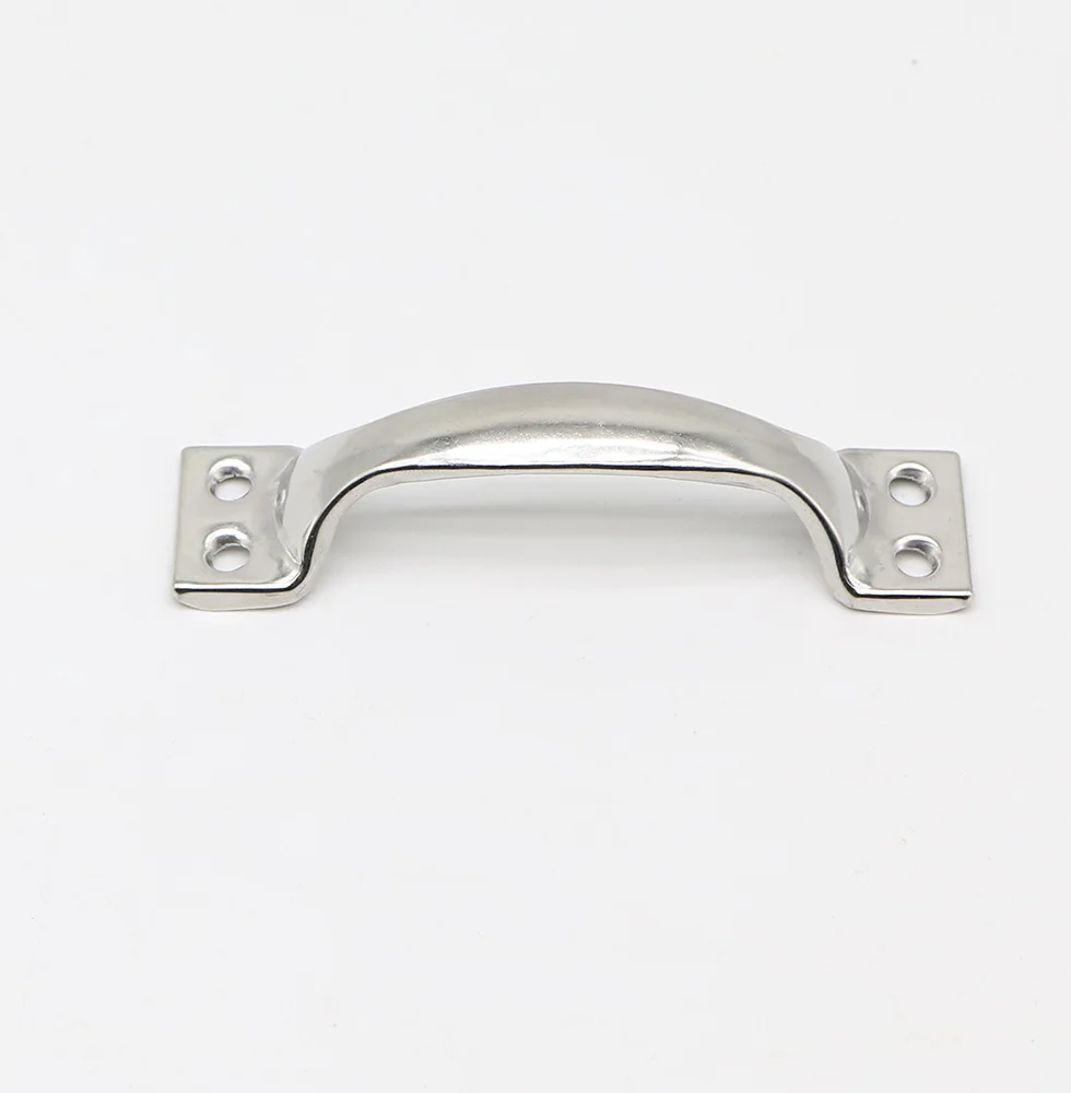 Door Handles Stainless Steel Handle Arc Luggage Cabinet Drawer Wooden Door Old-fashioned Ordinary Simple