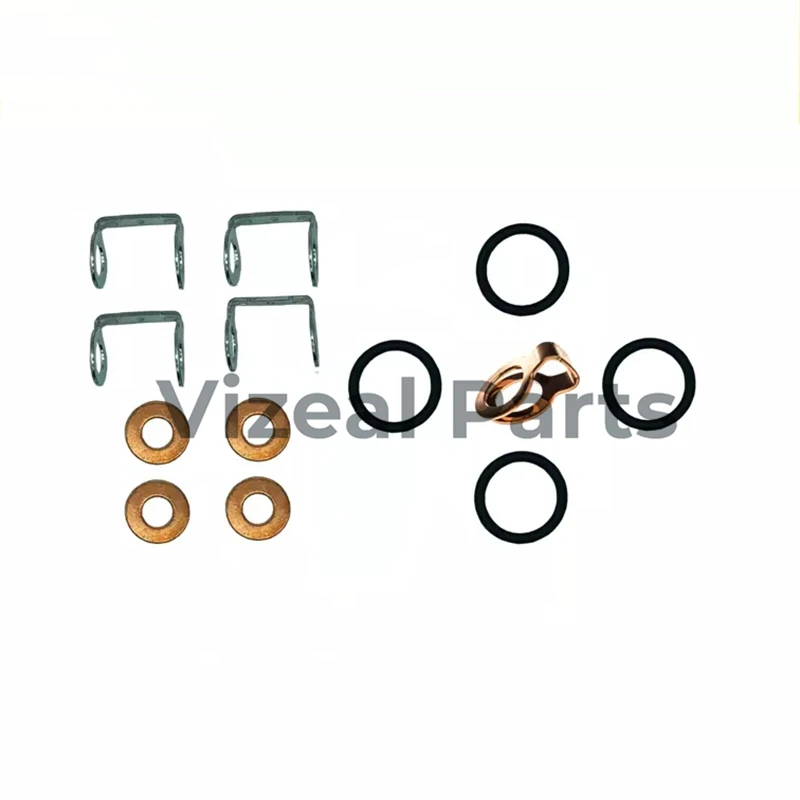 1Set/ 3Sets/ 5Sets Fuel Injector Seal Ring Gasket washer Kit 16626-54T00 Suits For Nissan Navara D40 D22 Pathfinder R51 YD25