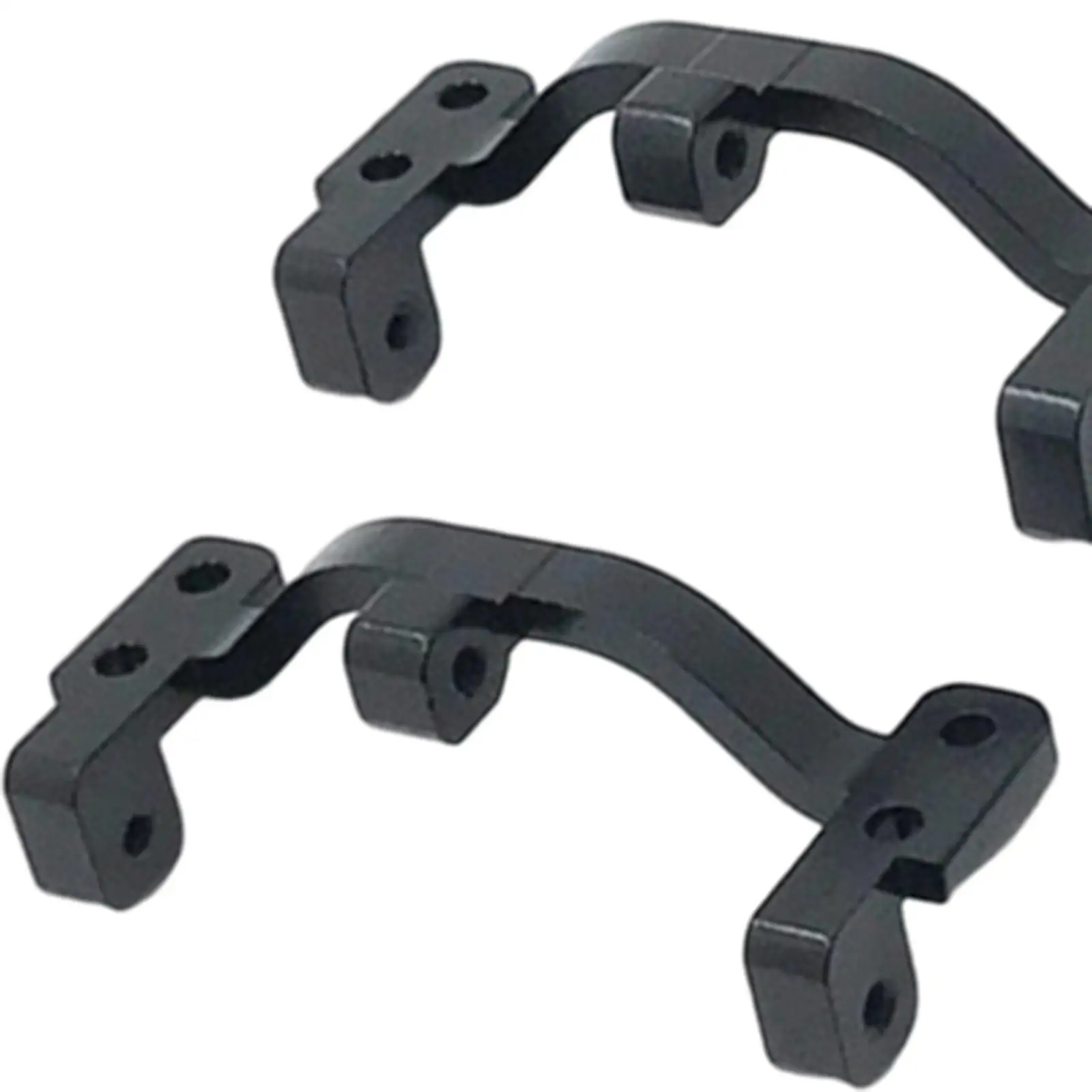 Paire de bases de tirants métalliques pour voiture RC WPL C14 C24 C34 B14 B24 1/16 sur fond blanc