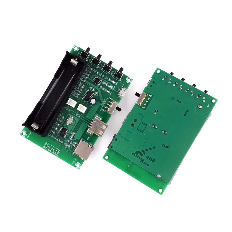 XH-A150 리튬 배터리 블루투스 디지털 파워 앰프 보드, 5W + 5W 입 전원, DIY 소형 스피커, 안드로이드용 충전식