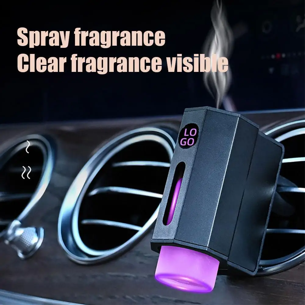 

Car Inteligent Aroma Perfume Diffuser Aromatherapy Freshener Styling Air Accessories Car Vent Aroma Interior Air Clip P5G9