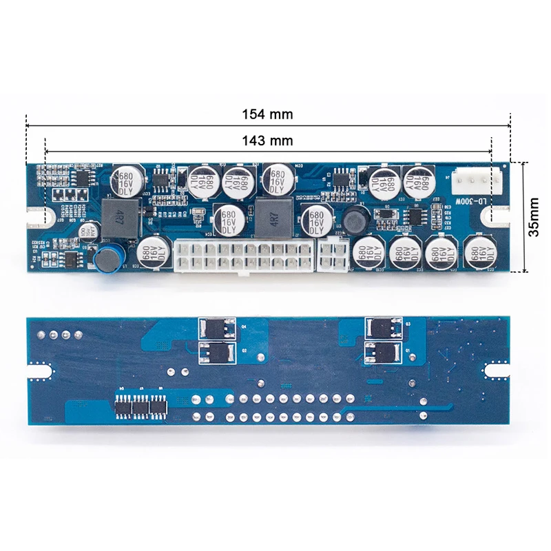 RGEEK 12V 300W DC DC ATX 피크 PSU 피코 ATX 스위치 마이닝 PSU 24핀 미니 ATX PC 컴퓨터용 파워 서플라이