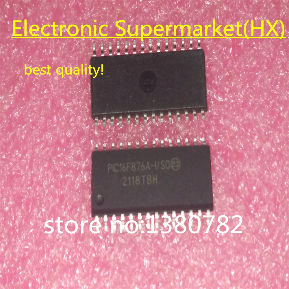 

Free Shipping 5pcs-20pcs PIC16F876A-I/SO PIC16F876A SOP-28 IC In stock!