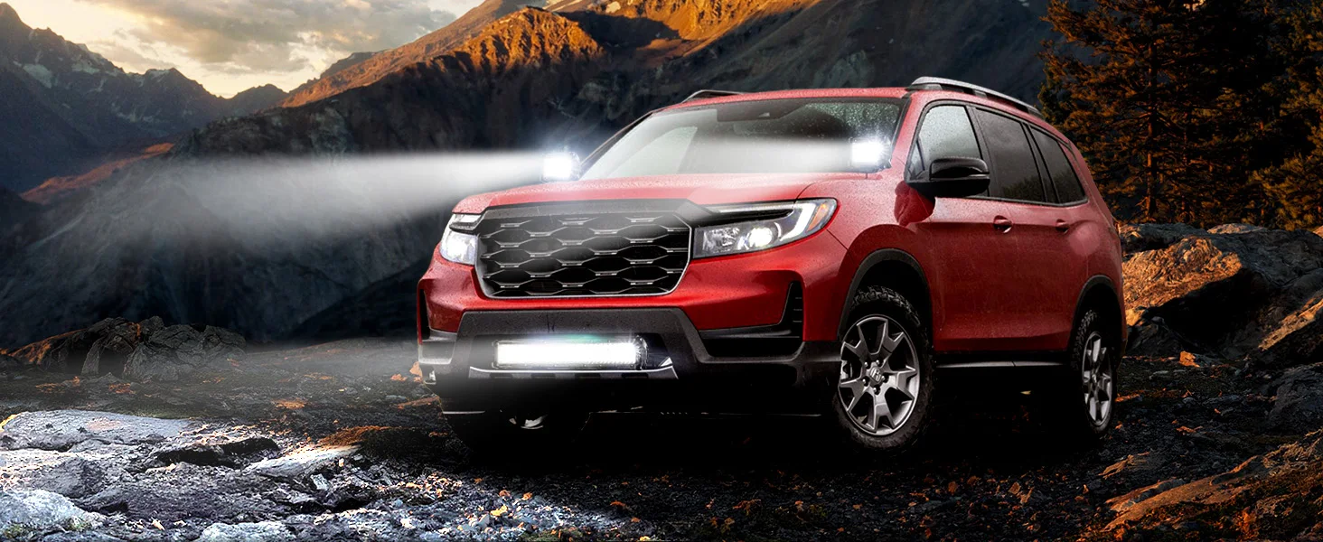 NAOEVO 20 Inch LED Light Bar 4Inch LED Lights 100W 24000LM Waterproof LED Off Road Driving Fog Lights Spot Flood Combo Light Bar