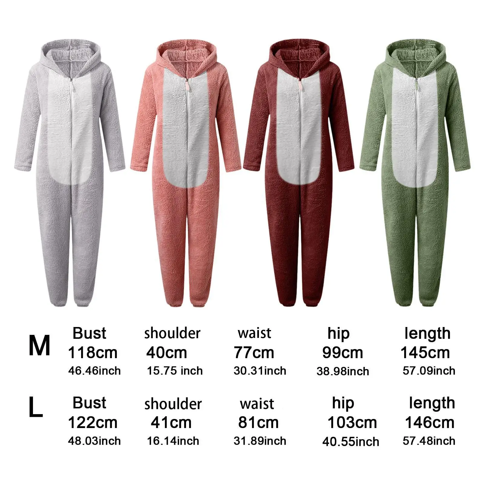 Women's Onesie Pajamas Versatile Hooded Loungewear for Halloween Cosplay Indoor