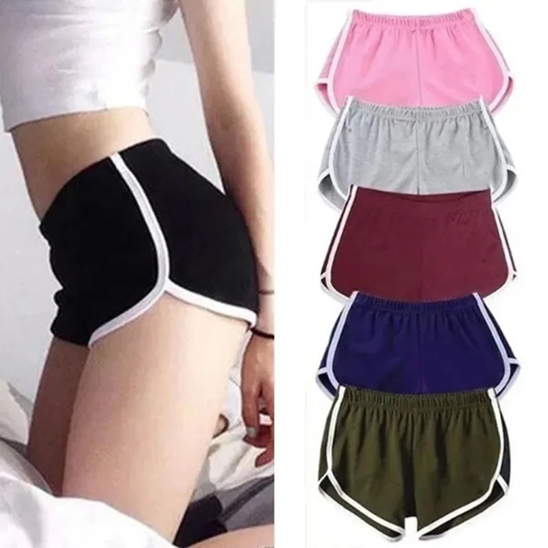 

Summer Women Sexy Sports Shorts Pants Lady Casual Cozy Wear Shorts For Dance Yoga Beach Gym Skinny Workout Waistband