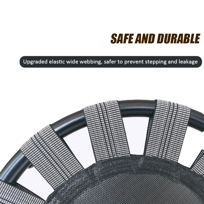 Folding Mini Kids Trampoline Indoor Portable Foldable Jumping Trampoline Toy Non-slip Silent Maximum Load Capacity 75KG children trampoline