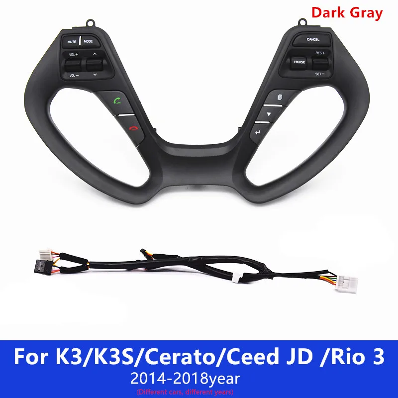Многофункциональная кнопка рулевого колеса круиз для Kia Rio 3 CERATO Ceed JD K3 K3S Criuse