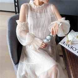 Fashion Maternity Chiffon Summer White Dresses New Pregnant Women Clothes Pregnancy Dress Maternity Party Dress Elegant