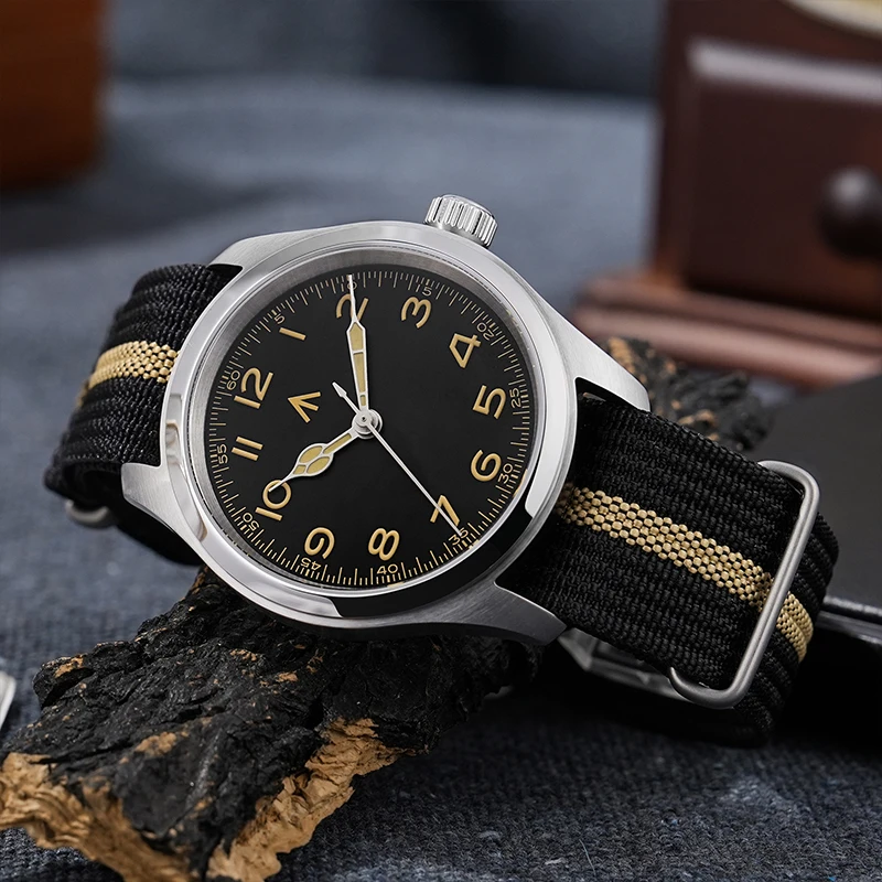Militado ML08 V2 Vintage Military Quartz Watch VH31 Movement