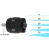High Pressure Washer 5 Spray Angles Water Nozzle With 1/4" Quick Plug 2