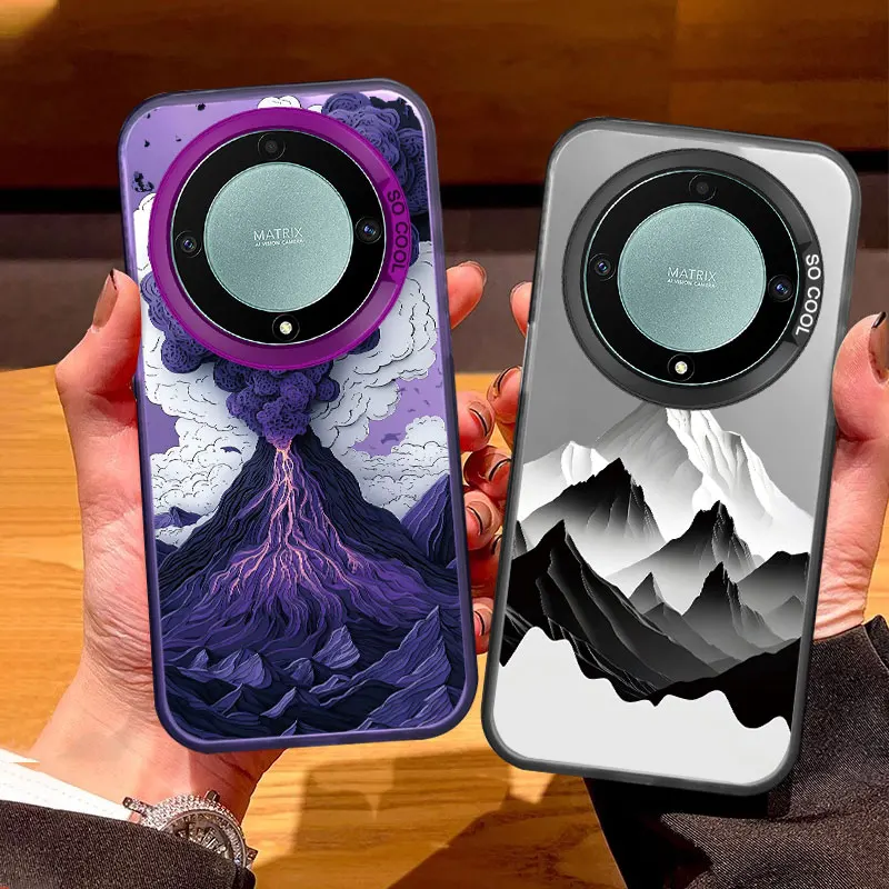 Snow Mountain Bumper Smartphone Case - Enhanced Protective Cover with Fun Design