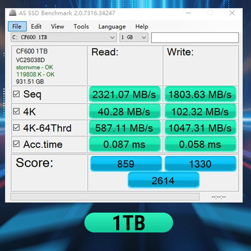 Colorfire ũž ǻ PC  Ʈ ϵ ̺, PCIE SSD, 2TB SSD, Nvme M2, 1 TB, 2 M.2 2280