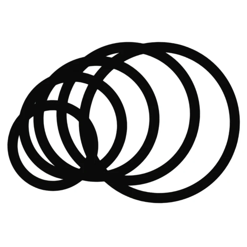 Drum Percussion Accessories Drum Mute Pads for Drums Tone Control Mute Rings Muffler Rings Silencers 24BD