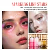 Rolling Sequins Glitter Gel Face Body Painting Shine Liquid Green White Pearl Gloss Eye Shadow Brighten Stage Makeup Decoration 4