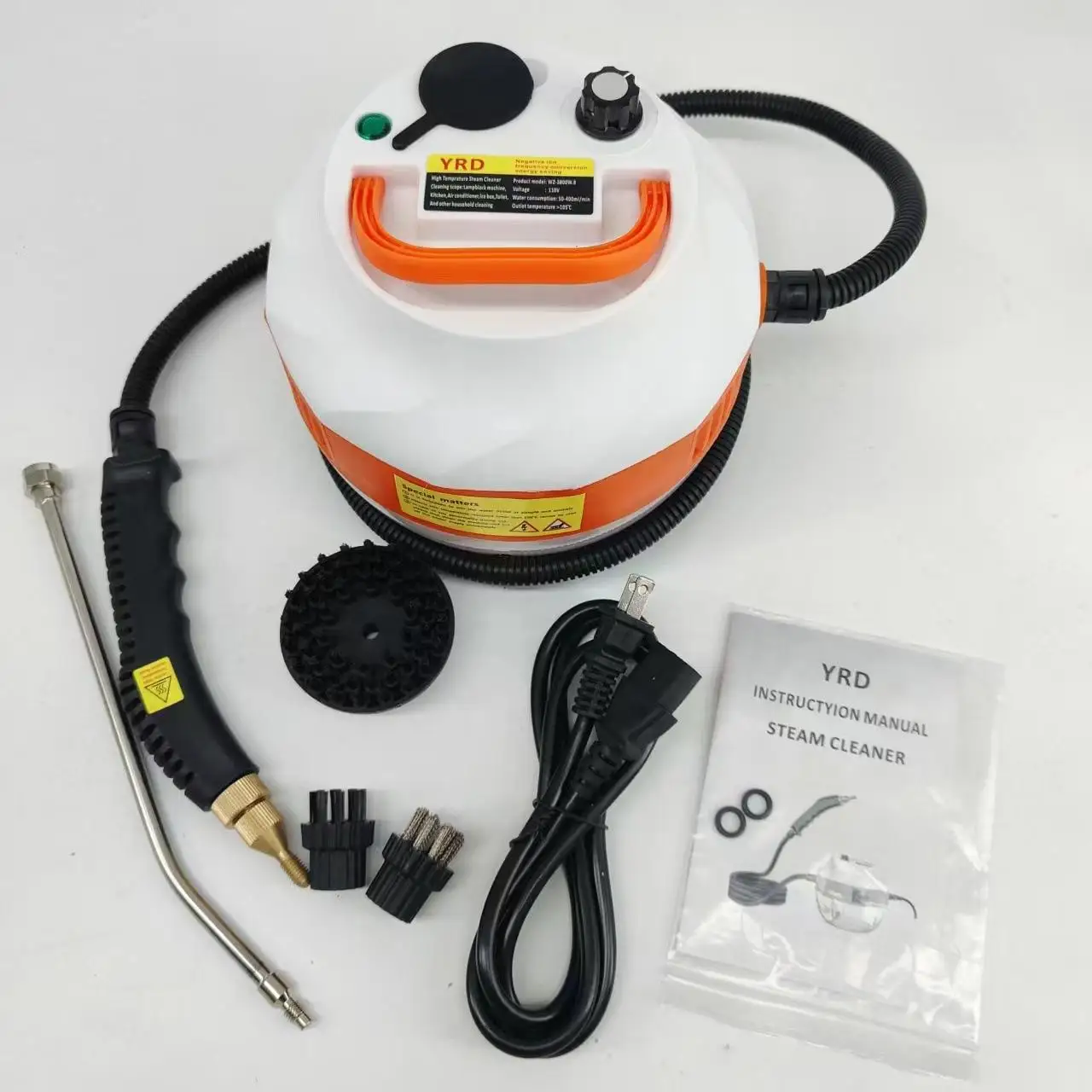 Hot Selling Portable Handheld Steam Cleaner Household Air Conditioner Kitchen Oil Stains High Pressure Steam Cleaner 6