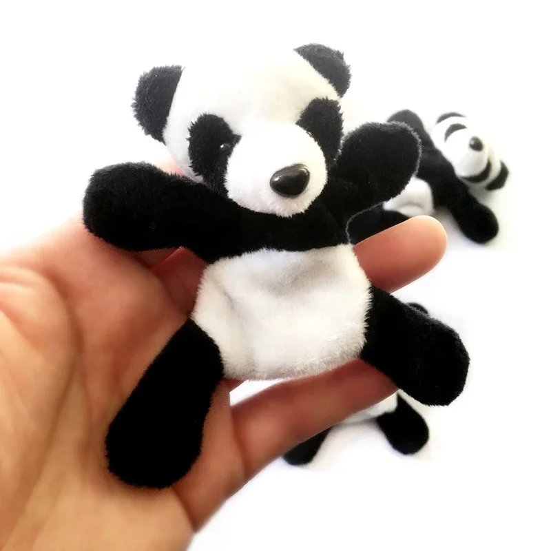 Plush Panda Fridge Magnet Refrigerator Sticker Animal Cartoon Wall Stickers Kids Toys Souvenir Gifts Home Decoration magnetic fridge magnets magnetic sticker magnetic fridge stickers