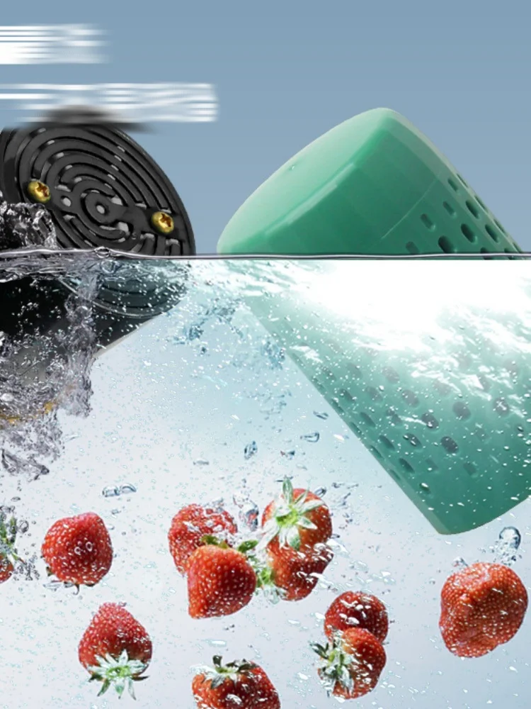 Fruit and Vegetable Purifier 1pc Home Multifunctional Washer Portable Automatic Vegetable Washer 2