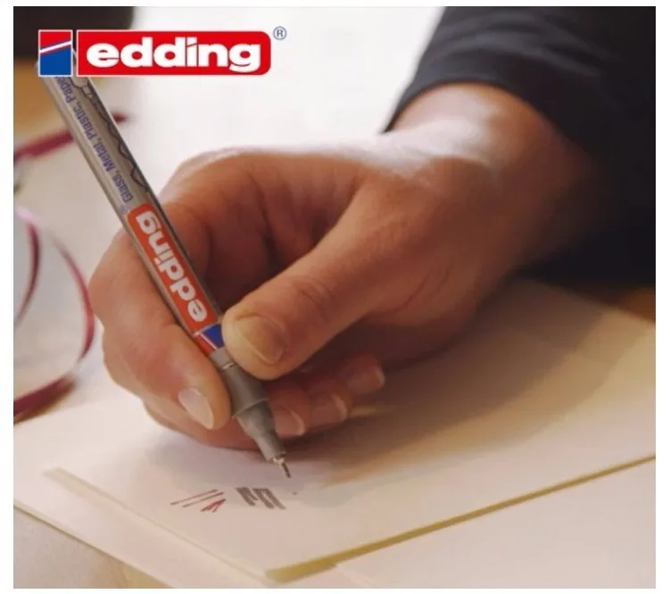 Edding 750 Paint Marker Silver | LION Picture Framing Supplies Ltd - View #8