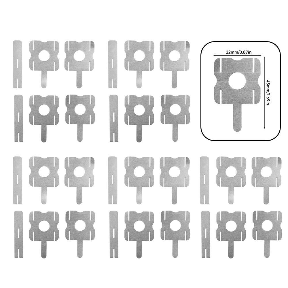 100/50/30 Stücke 18650 Lithium-Batterie Pack Ersetzen Punktschweißen Nickelblech 0,18mm Nickelstreifen Für Computer Batterie Schweißwerkzeuge – Detail 24