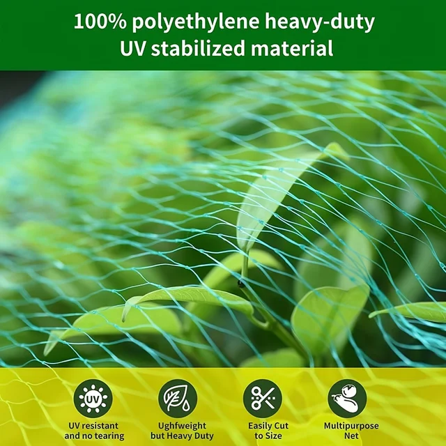 Anti Bird Netting Pond Pool Protection Net Mesh Garden Plant Fruit Tree Vegetables Flower Traps Netting Protect Pest Control 3