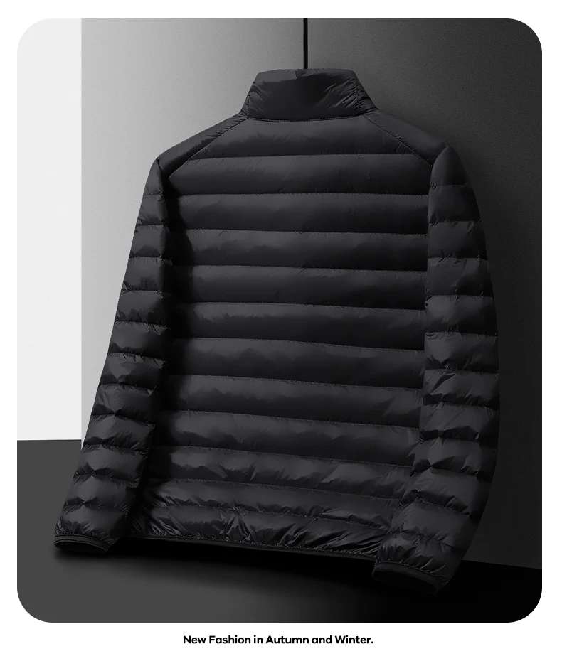 Ultralight Down Jacket - Warmth Demonstration