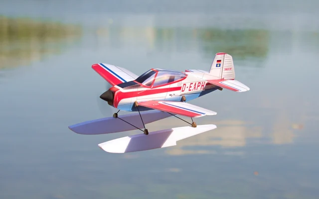 Minimum RC High Performance Racing Plane Seaplane Pinkus Remote Control Fixed Wing Freeshipping 4