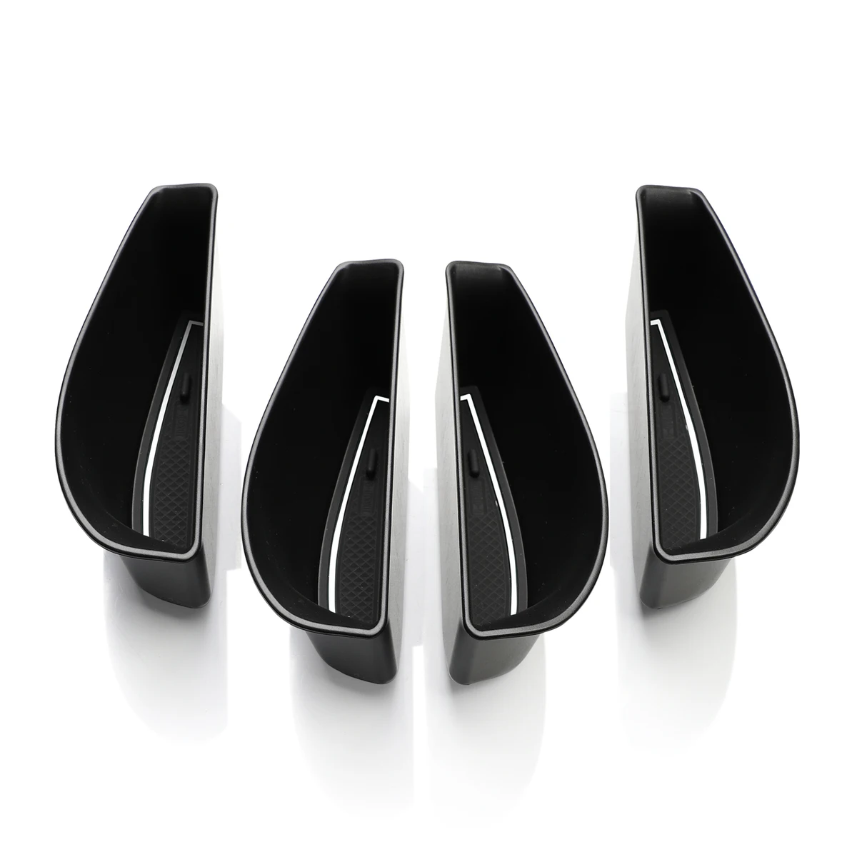Smabee for VW ID.4 ID4 ID 4 Door Handle Storage Box Accessories Front Rear Door Holder Tray Car Organizer Container