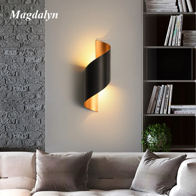 Magdalyn Outdoor Lighting Wall Lamps Modern Decor Designer Exterior Internal Aluminum Lighting Waterproof Home Indoor Led Lights