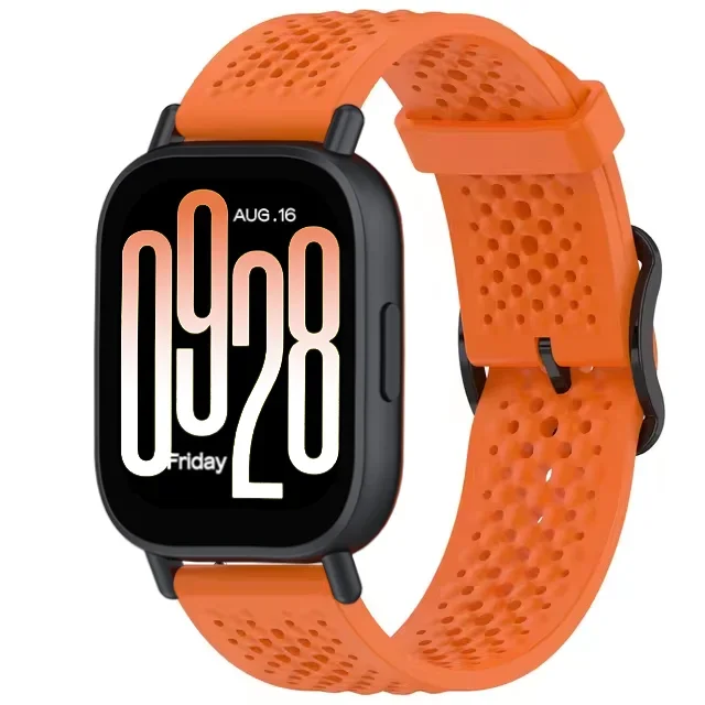 Breathable Sport Silicone Strap - 20mm/22mm, Universal Fit