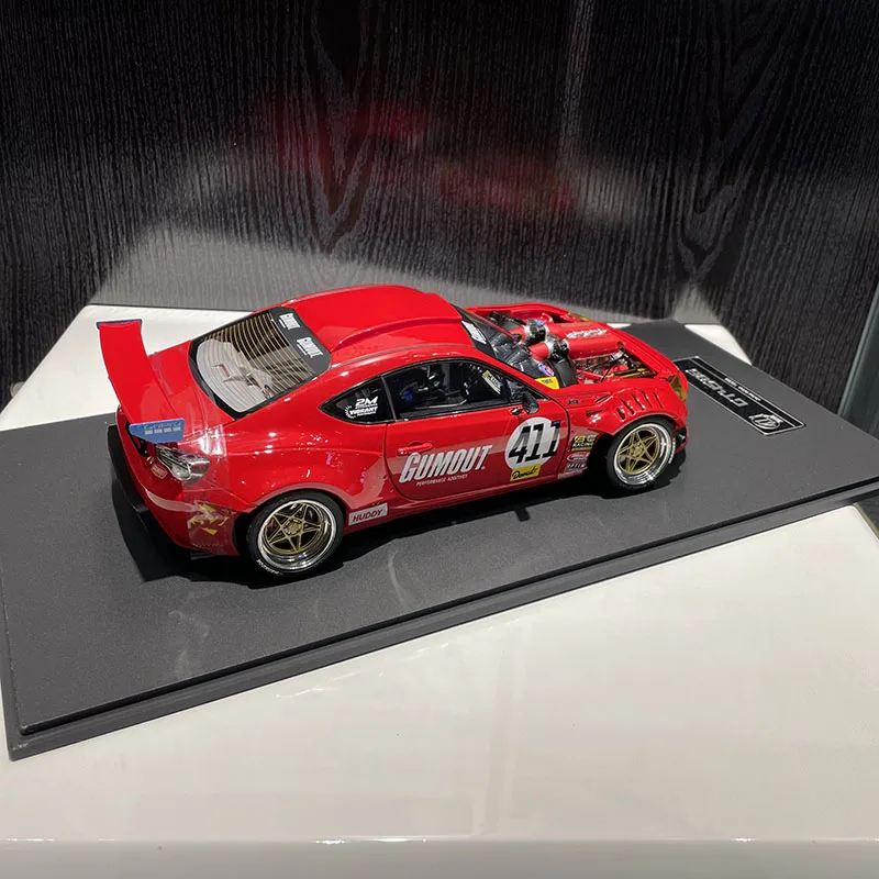 Die Cast 1/18 Scale Modified Toyota GT4586 Racing Car458