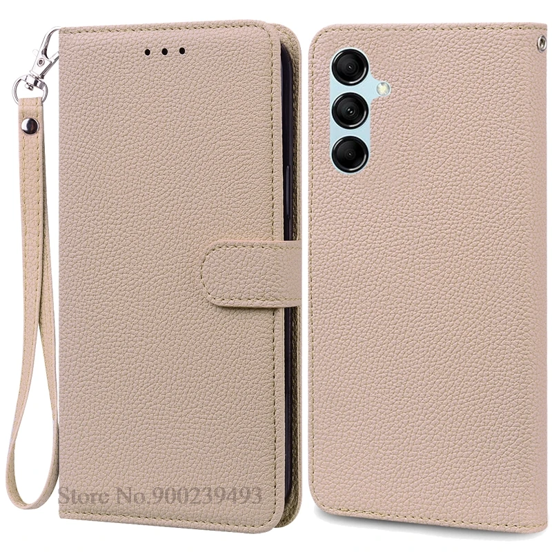Leather Wallet Flip Phone Case - Premium Cover for Samsung Galaxy M55 5G