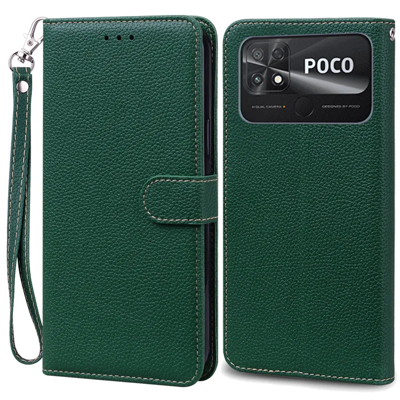 Leather Wallet Flip Phone Case - Premium Protective Cover and Stylish Shell