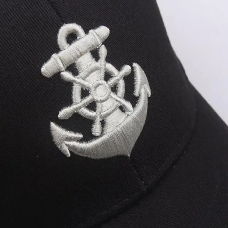 Anker Baseball Caps Für Männer Frauen Baumwolle Sailor Hut Herren Outdoor Snapback Hip Hop Trucker Hut Schwarze Kappe Gorras Dropshipping – Detail 12