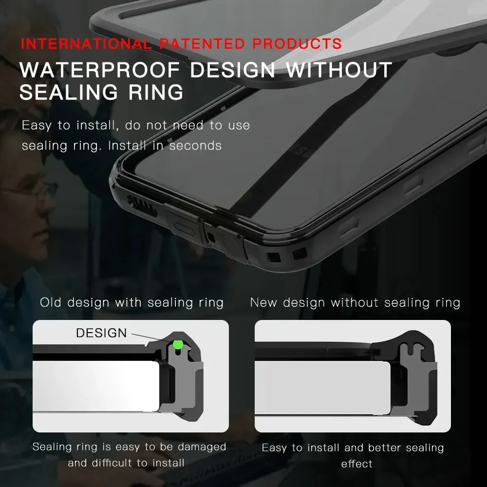 A15 A25 A34 A 55 54 5G Waterproof Case IP68 360 Protect Shockproof Cover For Samsung Galaxy A55 A53 A24 A14 33 A13 A23 A04s A54