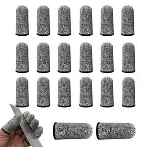 Finger Protectors Cots 20pcs Anti Cut Protective Finger Sleeves Reusable Thumb Cots For Professionals And Enthusiasts Fingertip