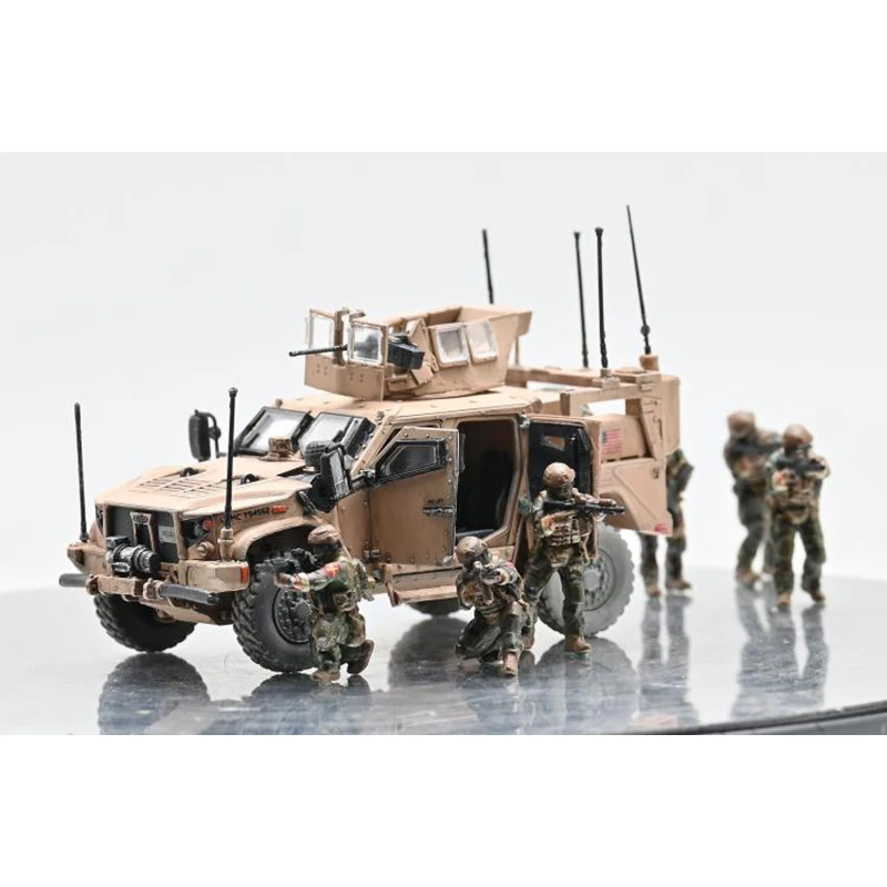 

Масштаб 1:72, пластиковая Игрушечная модель автомобиля из ПВХ, AM 7208A JLTV