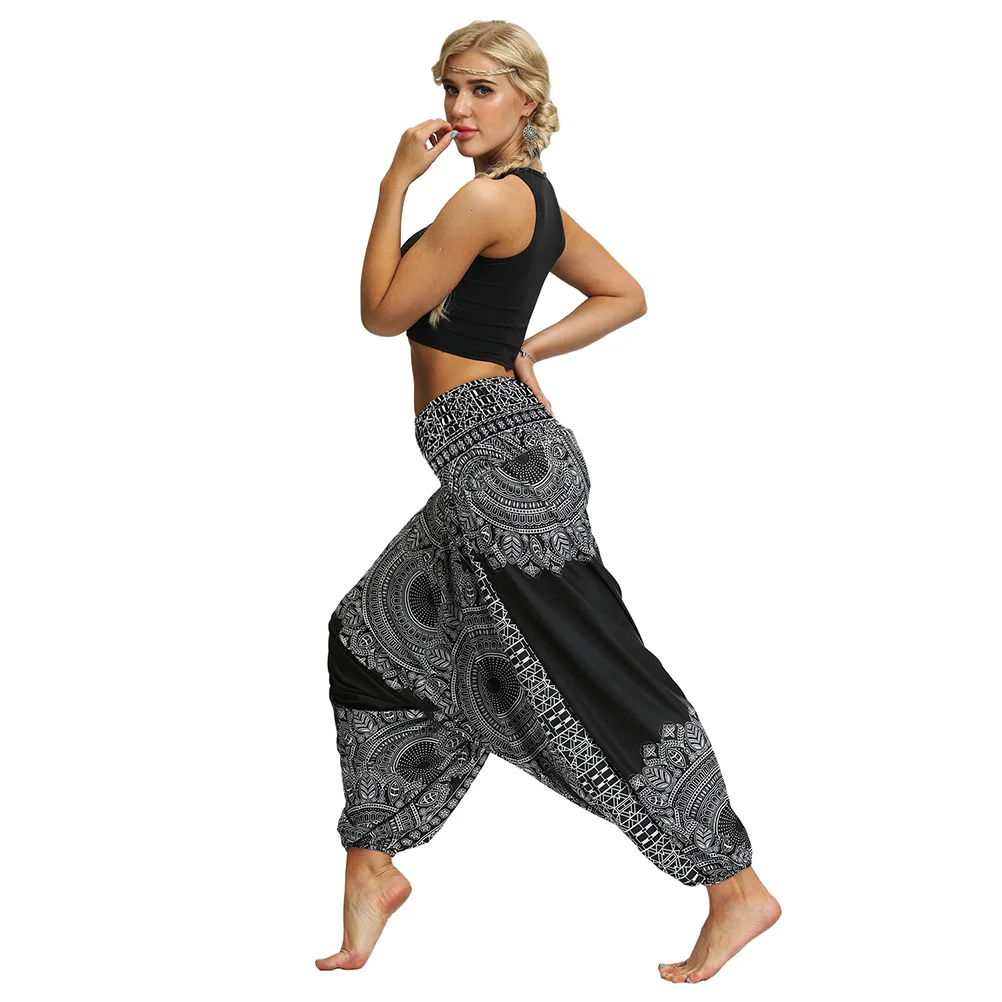

Lantern Yoga Pants Outdoor Sports Costume Loose Trousers Activewear Fitness Outfits Wide-leg Clothing Womens Sweatsuit