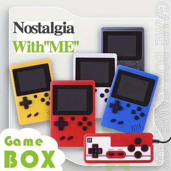 Console per videogiochi retrò con schermo LCD da 2,4 pollici Console per videogiochi portatile integrata da 400 pollici Regalo di Natale Natale 1