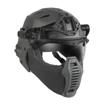 Tactical Protective Helmet with Goggles 11