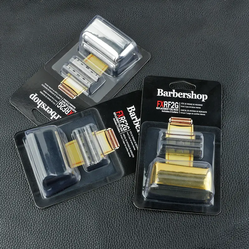 FXRF2 Professional Barber Shaver Double Replacement Foil And Blade Set Cordless Foil Shavers Replacement Heads - Image 5