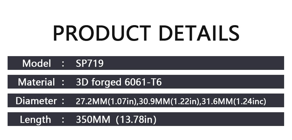 Description Picture 3 of itemUNO Bicycle Integrated Seatpost Road Mountain Bike Seatpost 27.2/30.9/31.6*350/400mm Ultra light Aluminum Alloy Seat Tube