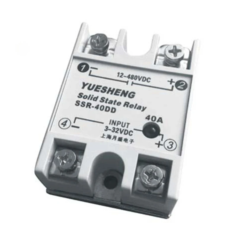 DC Controller DC Solid State Relay SSR-40DD Relay 480V 10A 20A 30A 40A 60A 80A Smooth start of the motor motor soft starter