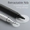 0.3 0.5 0.7 0.9 2.0mm Full Metal Mechanical Pencil Set Art Sketch HB Leads Retractable Nib School Writing Pencil Gift Stationery 5