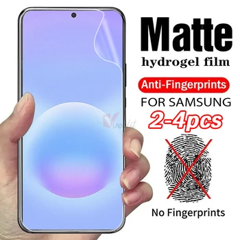 2-4 Pezzi Pellicola Idrogel Opaca per Samsung Galaxy A57 A37 A27 A17 A07 A56 A55 A36 A26 A16 A06 Protezione Schermo in Silicone Morbido