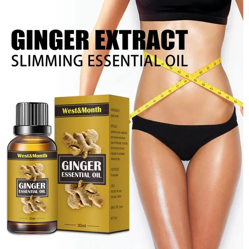 Ginger Slimming Essential Oil Lose Weight Lifting Firming Hip Lift Up