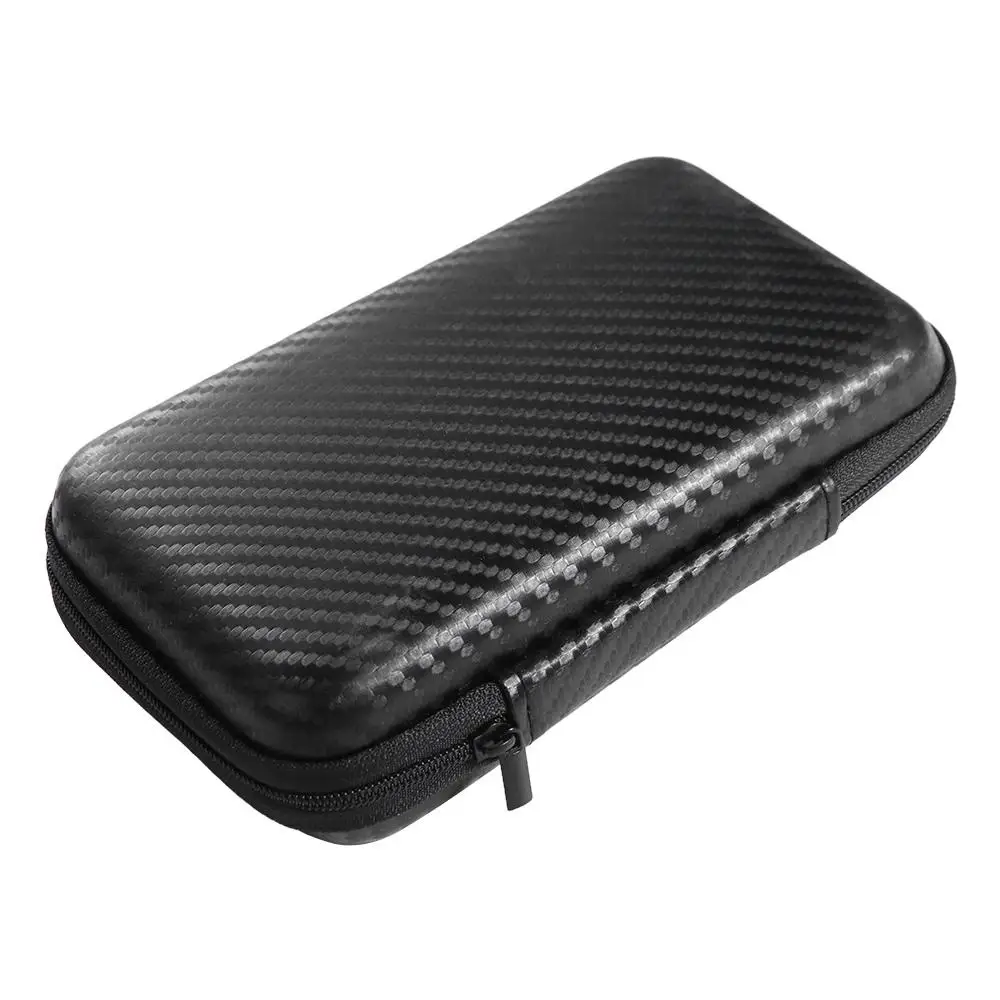 Mini Storage Storage Pocket Pouch Travel Case Data Cable Bag Charger Protection Bag Mobile Hard Disk Case EVA Zipper Bag 4